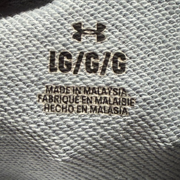 Under Armour Blue and Gray Women's Crew Neck Sweater - Picture 6 of 6